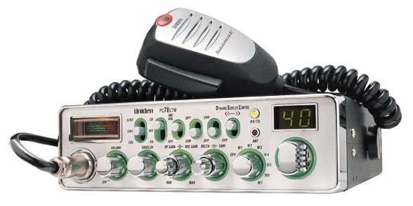 cb radio, uniden, 40 ch, pc78ltw